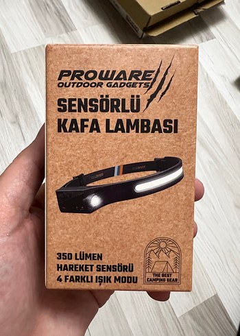 Proware Sensörlü Kafa Lambası