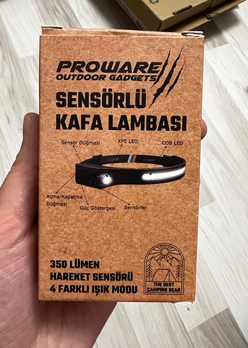 Diğer Proware Sensörlü Kafa Lambası