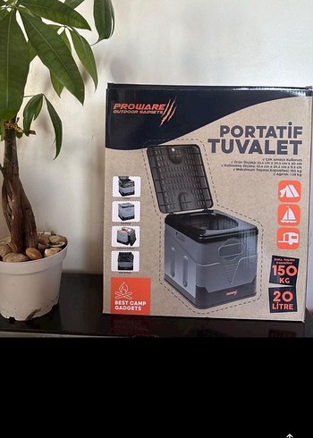 Proware Portatif Tuvalet 20 Litre