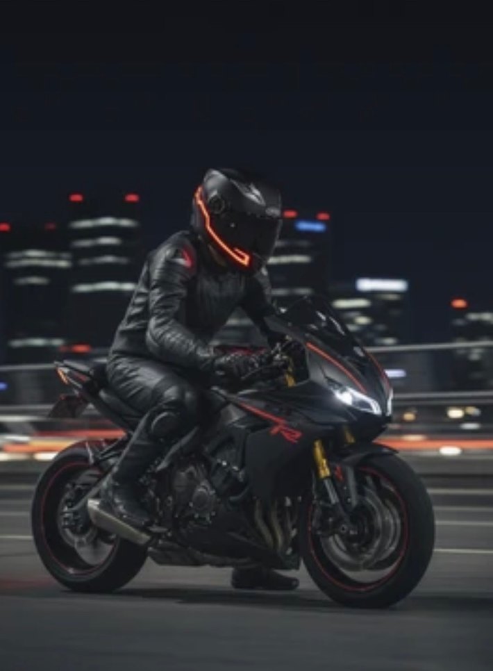 Motoware Kask Uyarı Işığı - Görsel 3