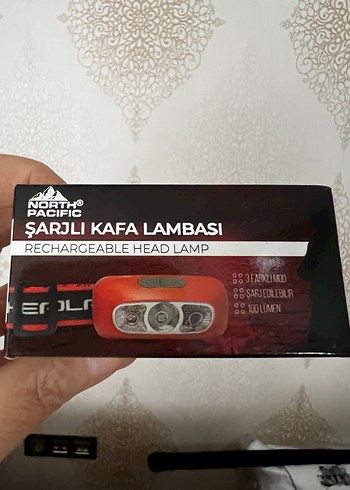 North Pacific Şarjlı Kafa Lambası - Görsel 3