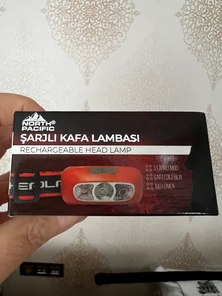 North Pacific Şarjlı Kafa Lambası - Görsel 3