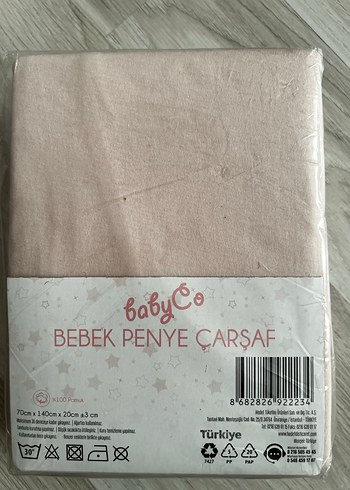 BabyCo  Bebek Penye Lastikli Çarşaf - Görsel 2