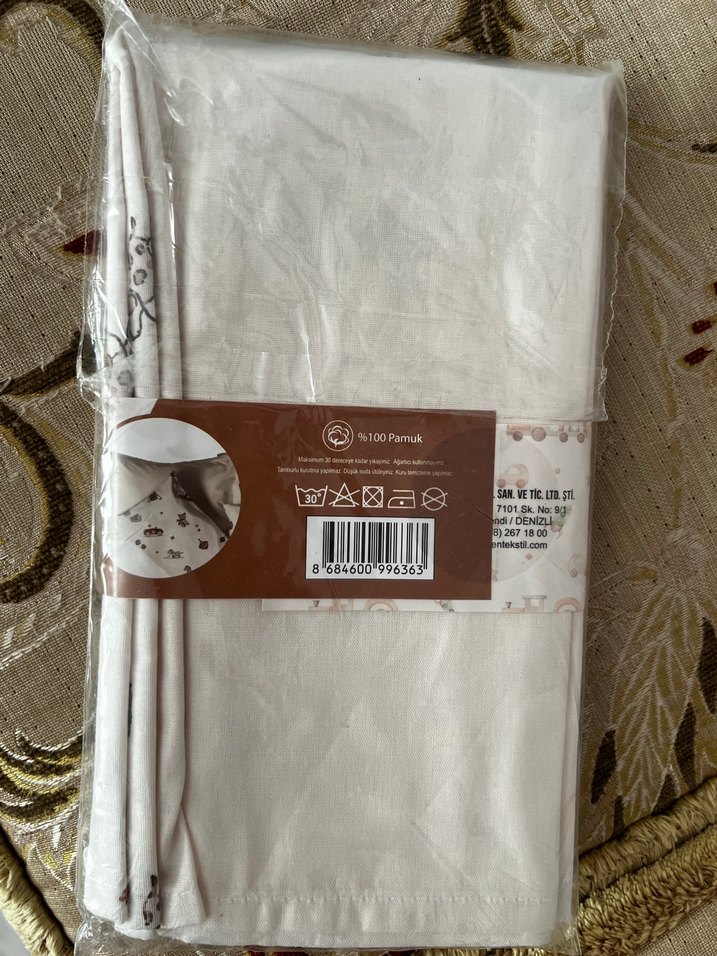 Bebek 2'li Pamuklu Yastık Kılıfı - Görsel 5