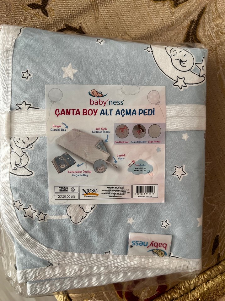 Çanta Boy Bebek Alt Açma Pedi - Görsel 2