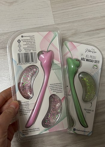 Naturalove Jel Pedli 2'li Göz Masaj Seti - Görsel 2