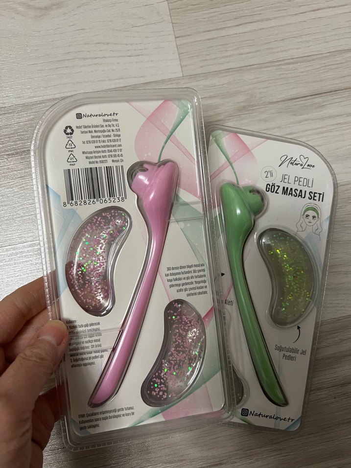 Naturalove Jel Pedli 2'li Göz Masaj Seti - Görsel 2