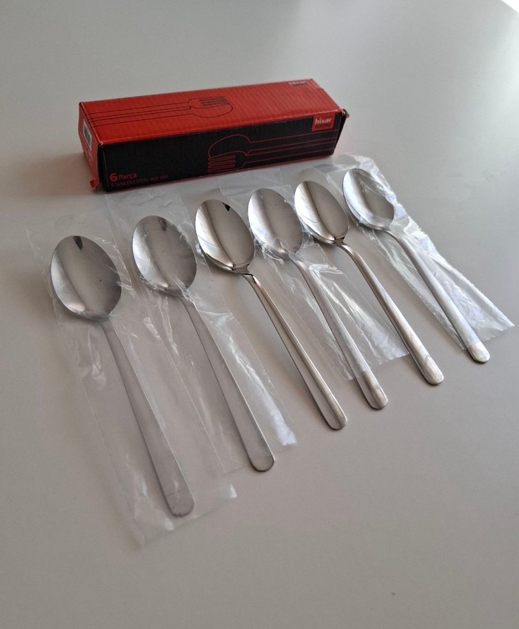 Hisar Optima 6 lı Tatlı Kaşığı - Görsel 2