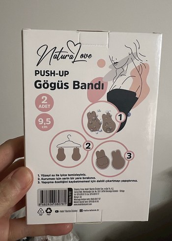 Naturalove Push Up Göğüs Dikleştirici Ped - Görsel 2