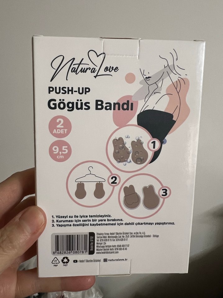 Naturalove Push Up Göğüs Dikleştirici Ped - Görsel 2