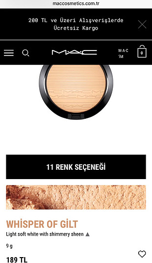 Mac Highligher aydınlatıcı