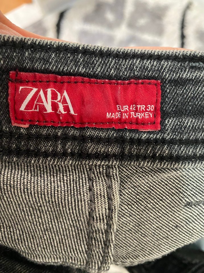 Gri Erkek Regular Fit Denim Jean - Görsel 4