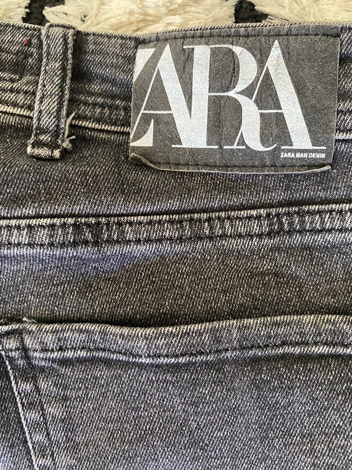 Gri Erkek Regular Fit Denim Jean - Görsel 3