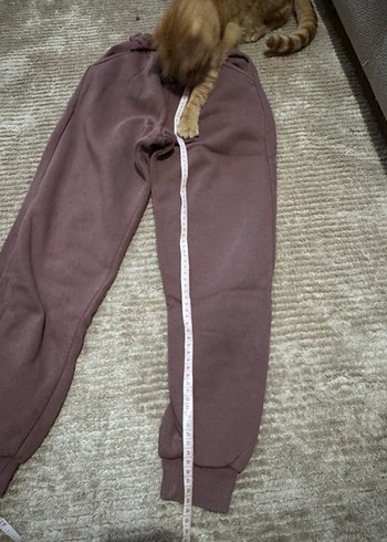 Kahverengi Rahat Kesim çocuk Eşofman Altı - Görsel 3