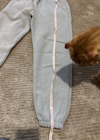 Gri Rahat Kesim çocuk Eşofman Altı - Görsel 3