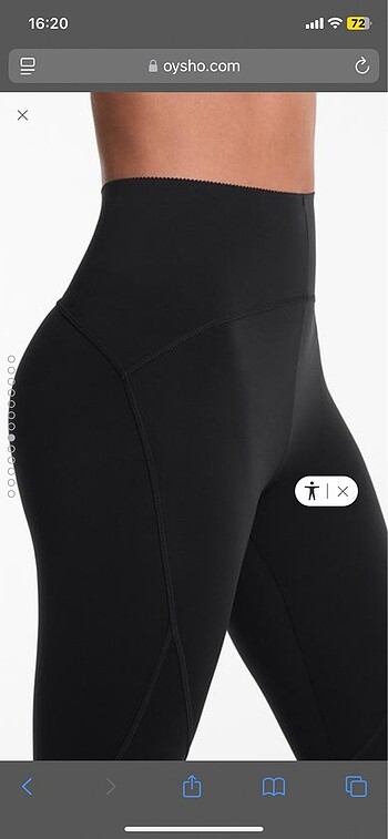 oysho compressive basic tayt