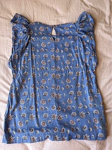 44 Beden H&M desenli lila bluz