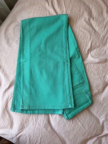 s Beden H&M yeşil pantolon
