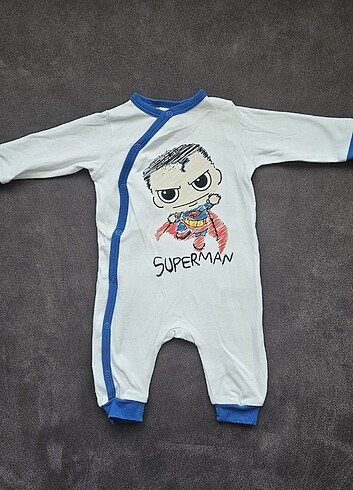 H&M H&M 1~2 Ay Bebek Superman 2'li Tulum Set