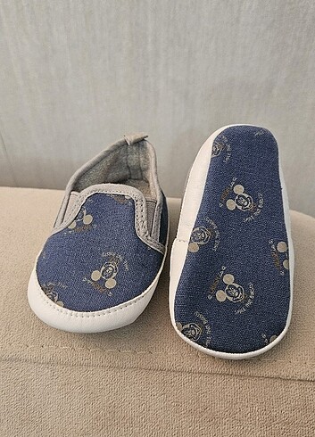 17 Beden lacivert Renk Disney 3~6 Ay Bebek Patik 16~17 Numara