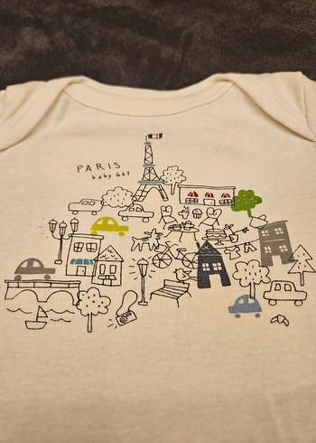 Baby Gap Uzun Kollu Body 0~3 Ay - Görsel 2