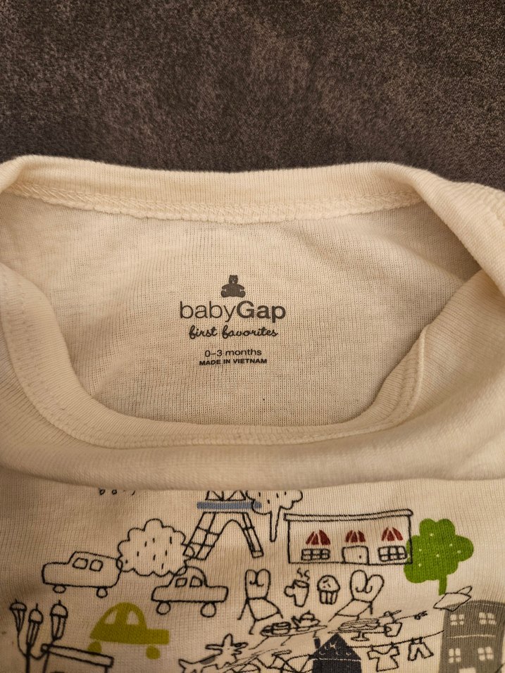 Baby Gap Uzun Kollu Body 0~3 Ay - Görsel 3