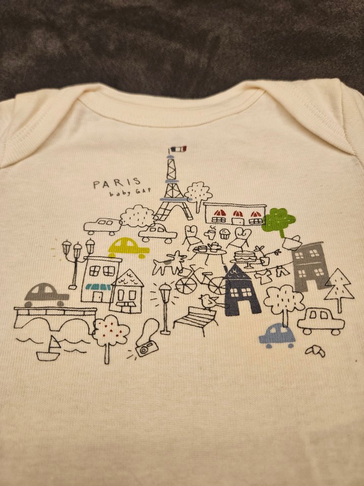 Baby Gap Uzun Kollu Body 0~3 Ay - Görsel 2