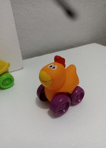 renkli sevimli  oyuncak  taşıtlar - Görsel 6