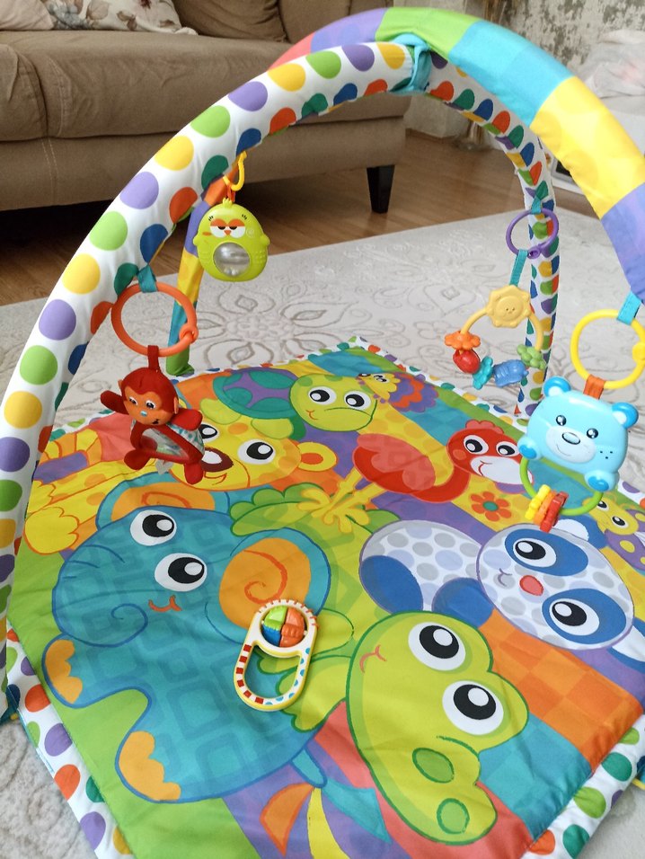 Renkli Bebek Oyun Minderi - Görsel 2