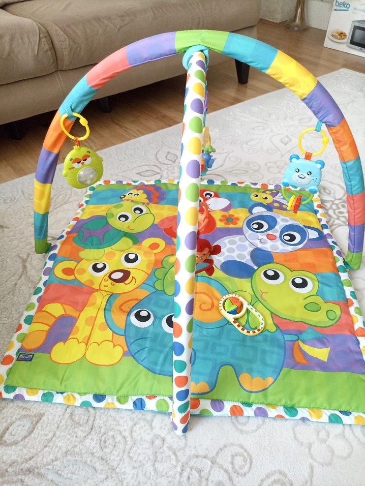 Renkli Bebek Oyun Minderi - Görsel 3