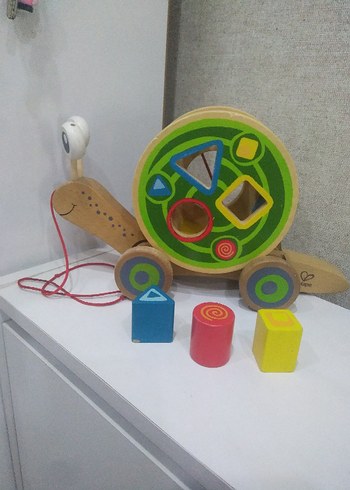 Renkli Ahşap Sürmeli Eğitici Oyuncak - Görsel 11