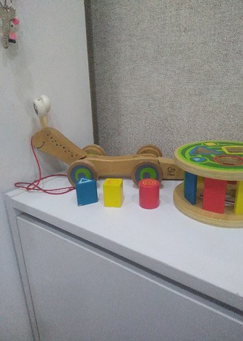 Renkli Ahşap Sürmeli Eğitici Oyuncak - Görsel 8