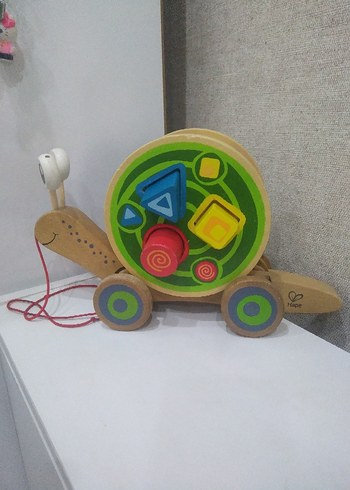 Renkli Ahşap Sürmeli Eğitici Oyuncak - Görsel 5