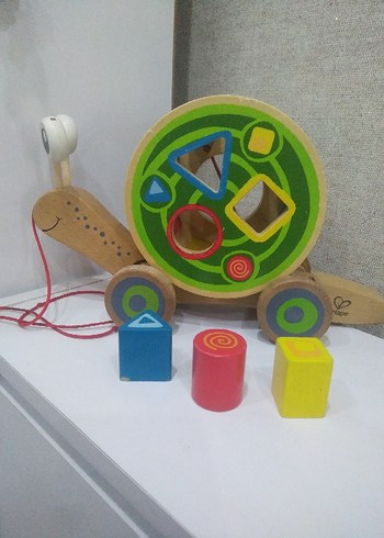 Renkli Ahşap Sürmeli Eğitici Oyuncak - Görsel 10