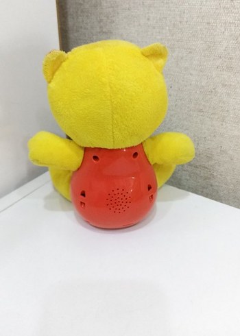 Sarı Renkli Eğitici Peluş Oyuncak - Görsel 2