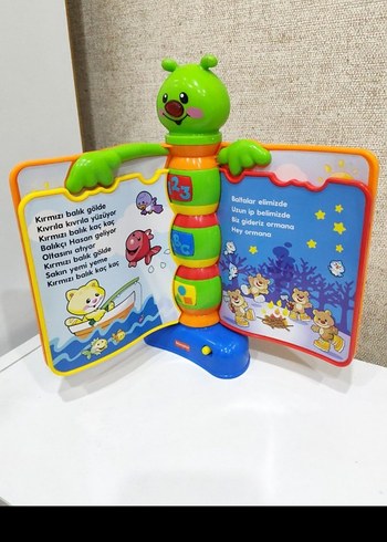 Renkli Eğitici Masalcı Tırtıl Oyuncak - Görsel 4