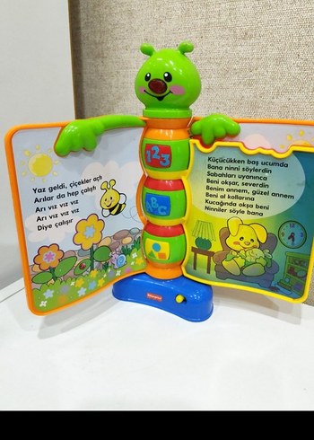 Renkli Eğitici Masalcı Tırtıl Oyuncak - Görsel 5