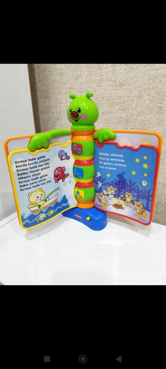 Renkli Eğitici Masalcı Tırtıl Oyuncak - Görsel 4