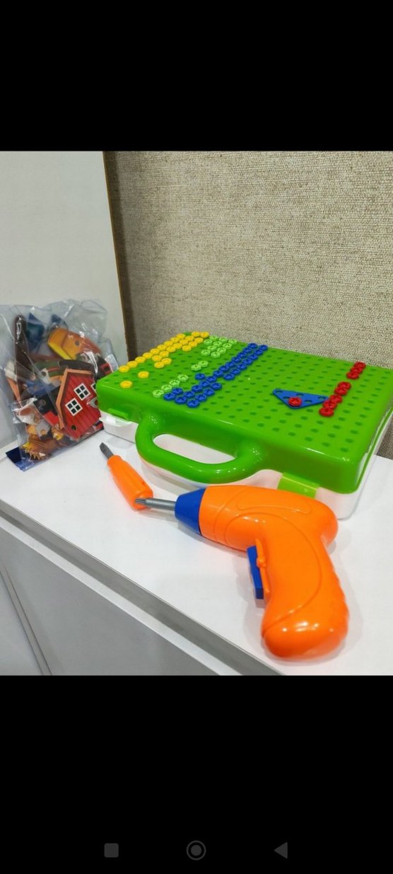 Renkli Eğitici Vida Oyuncak Seti - Görsel 5