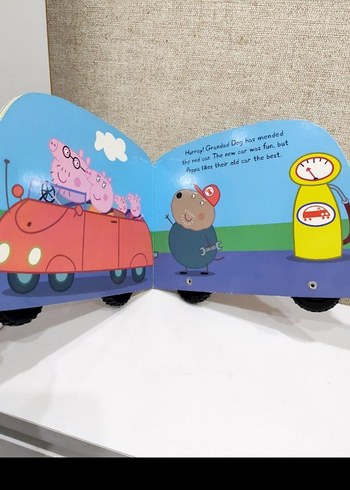 Peppa'nın Araba Yolculuğu Çocuk Kitabı - Görsel 4