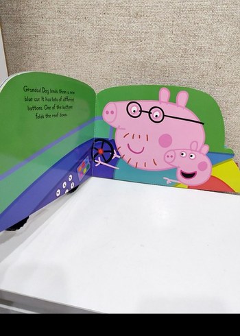 Peppa'nın Araba Yolculuğu Çocuk Kitabı - Görsel 6