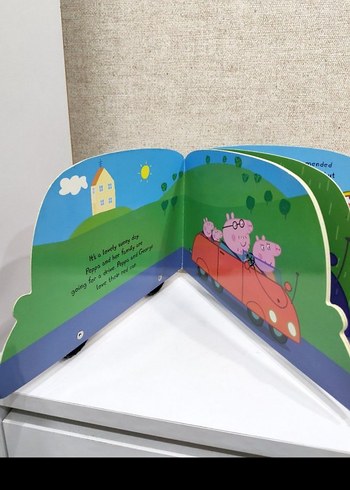 Peppa'nın Araba Yolculuğu Çocuk Kitabı - Görsel 8