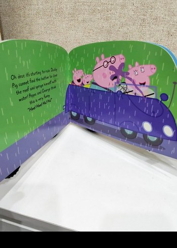 Peppa'nın Araba Yolculuğu Çocuk Kitabı - Görsel 5