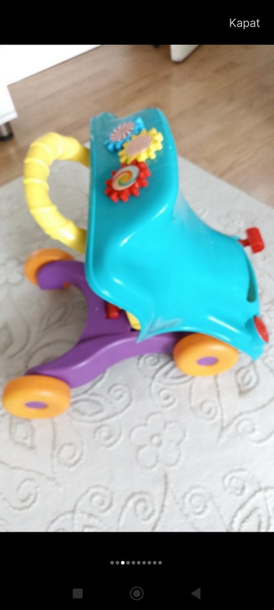 playscool Renkli Oyuncak Araba - Görsel 2