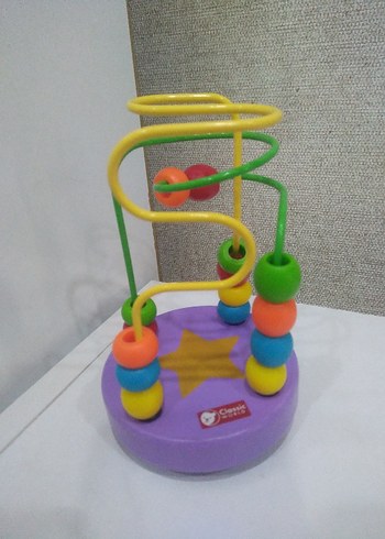 Renkli Ahşap Eğitici vakumlu mini el abaküsu