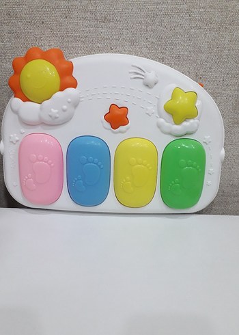 Beden Renkli Işıklı,muzikli eğitici oyuncak piyano.
