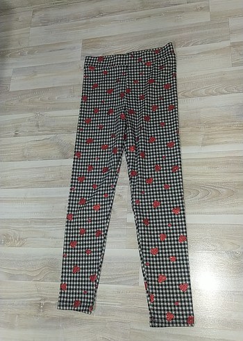 Renkli Puantiyeli Kız Tayt - Görsel 3