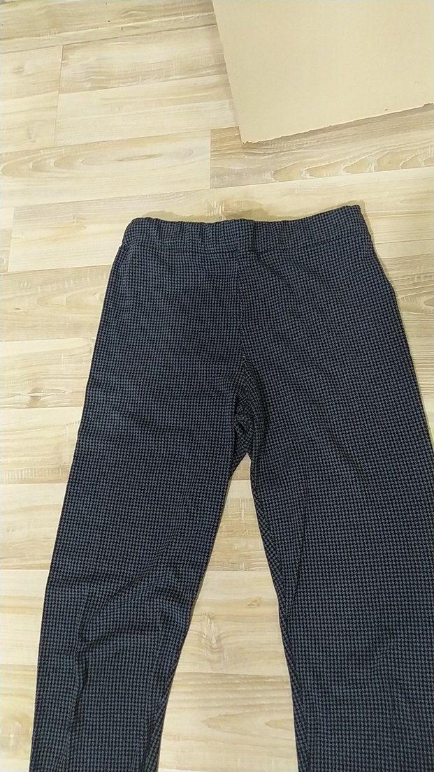 lacivert Elastik Bel Kadın Tayt - Görsel 2