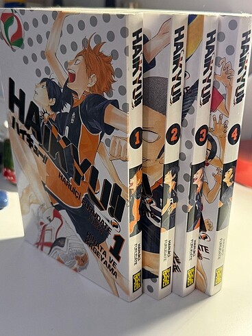 Haikyuu!! 1-4.
