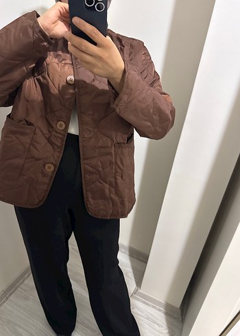 m Beden kahverengi Renk Zara muadili sezon harika kampanyalı